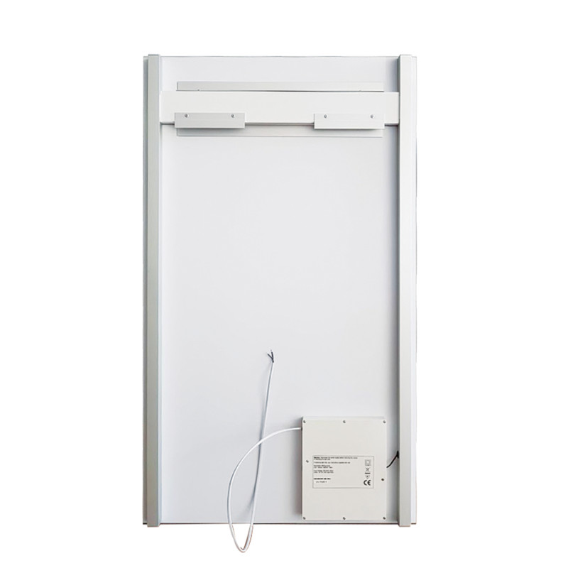 Miroir salle de bain LED 120 cm x 105 cm - interrupteur sensitif
