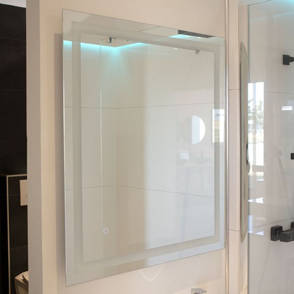 Miroir salle de bain LED antibuée VISTA 80 cm x 80 cm