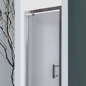 Porte de douche pivotante NERINA 80 cm - 6mm