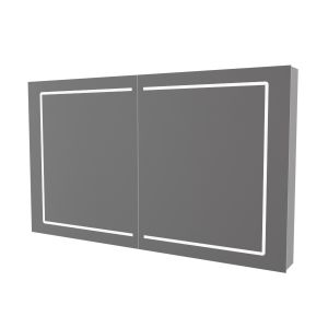 Armoire miroir de salle de bain lumineuse BOXLED - 120 cm