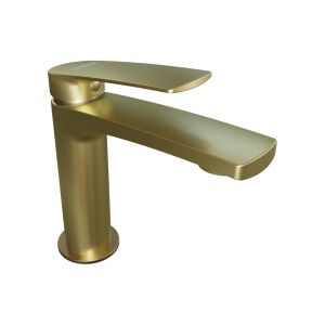 Mitigeur lavabo finition doré mat - KELLY GOLD 