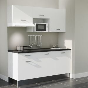 Kitchenette K30L-PT - 180 cm avec plan de travail et évier