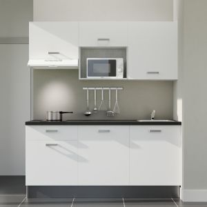 Kitchenette K30L-PT - 180 cm avec plan de travail et évier