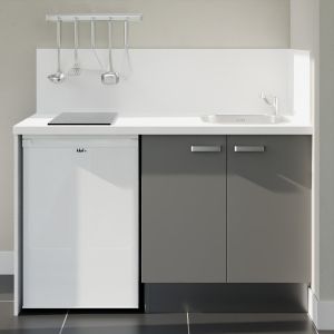 Kitchenette K17L-PT - 140 cm avec plan de travail et évier