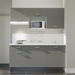 Kitchenette K30L-PT - 180 cm avec plan de travail et évier