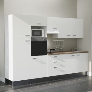 Kitchenette K46L-PT - 300 cm avec plan de travail et évier