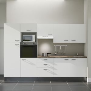 Kitchenette K46L-PT - 300 cm avec plan de travail et évier