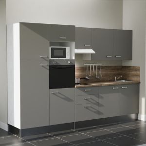 Kitchenette K46L-PT - 300 cm avec plan de travail et évier