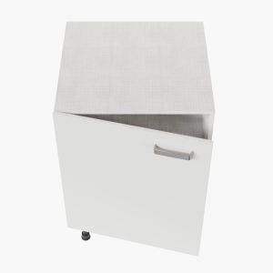 Meuble de cuisine bas 1 porte - 60 cm - façades blanches