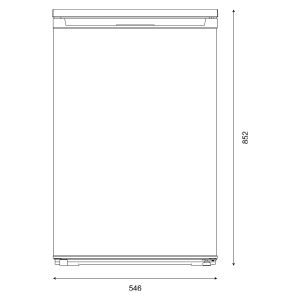 Frigo Top KLAF - 118L Blanc