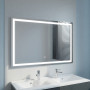 Miroir LED avec antibuée et interrupteur sensitif VISTA 120x80 cm